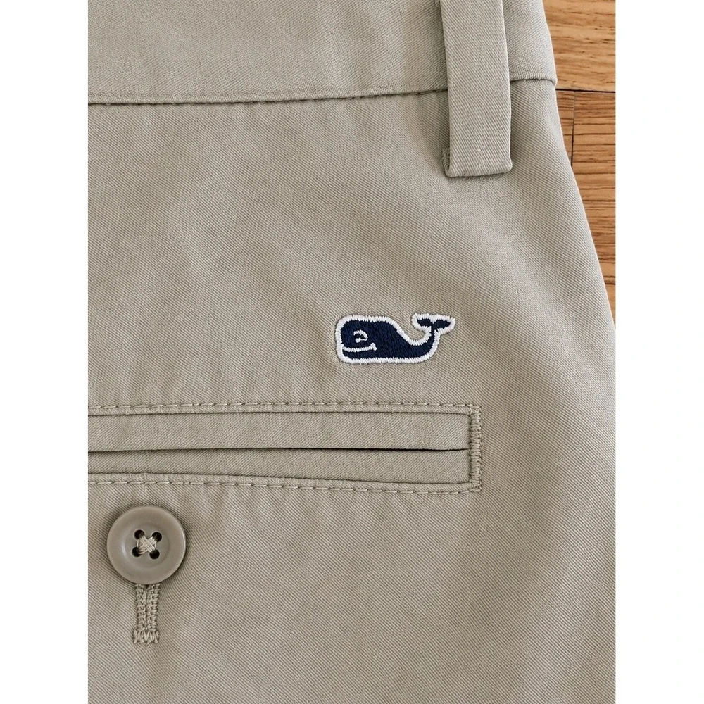 Vineyard Vines Performance Chino Pants Mens 28x30 Khaki Stretch Golf Preppy EUC